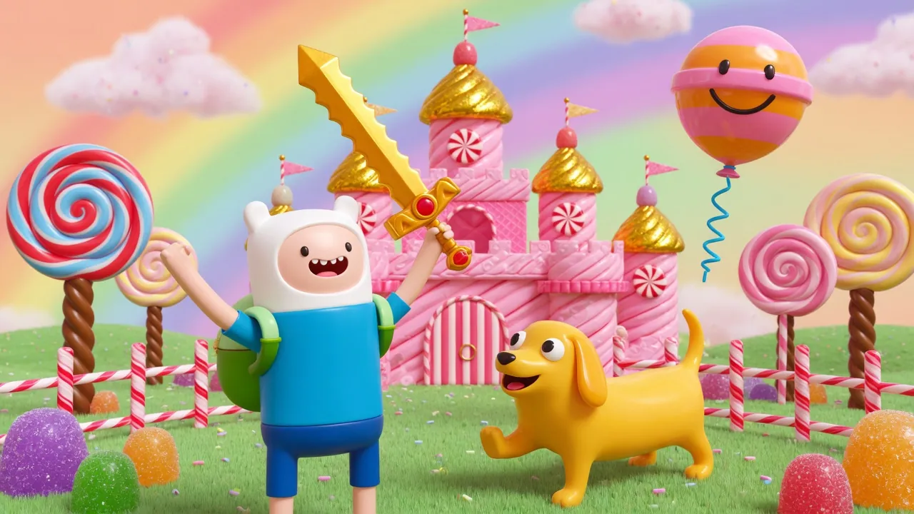 Candy castle scene used as the play preview
