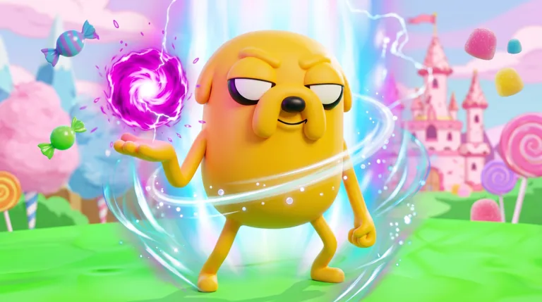 Official Roblox key art of Jake in the candy kingdom